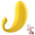 Sex HD - pametno vibrirajuće jaje u obliku banane (žuto)