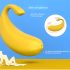 Sex HD - pametno vibrirajuće jaje u obliku banane (žuto)