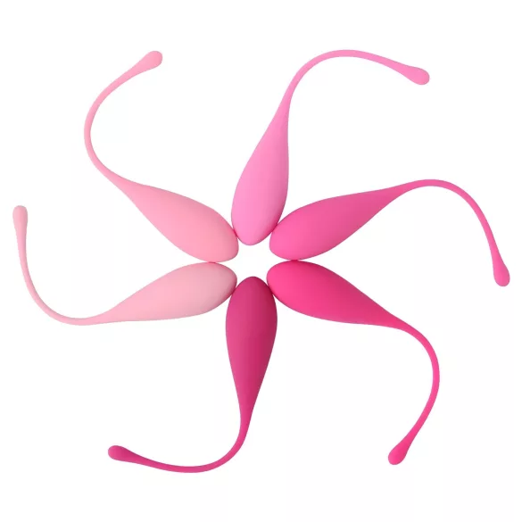 Sex HD Eggs - kegel kuglice set 6 komada - ružičaste