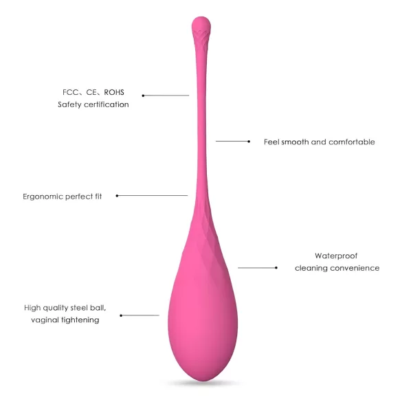 Sex HD Eggs - kegel kuglice set 6 komada - ružičaste