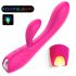 Sex HD Muses - punjivi vodootporni grijaći vibrator (pink)