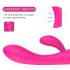 Sex HD Muses - punjivi vodootporni grijaći vibrator (pink)