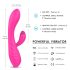 Sex HD Muses - punjivi vodootporni grijaći vibrator (pink)