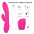 Sex HD Muses - punjivi vodootporni grijaći vibrator (pink)