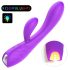 Sex HD Sanje - vodootporni grijaći vibrator (ljubičasti)