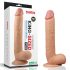 Lovetoy King-Veličina - Realistični dildić s vakumskom bazom - 25 cm (prirodna boja)