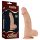Lovetoy Real Extreme - vakuumski dildó - 23cm (prirodna boja)