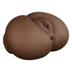   Lovetoy Streetgirl's 12 - umjetna vagina torzo i tanga - tamna prirodna boja