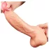 Lovetoy Nature Cock - realistični dildo s dvostrukim slojem - 25 cm - natur
