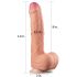 Lovetoy Nature Cock - Dvostruka stimulacija, 28 cm neodoljive stvarnosti!