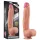 Lovetoy Nature Cock - realistični dildó s dvostrukim slojem - 30 cm - natur