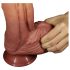 Lovetoy - dvostruki realistični dildo - 26cm (natur)