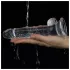 Lovetoy Flawless Clear - dildo s vakuumskom bazom - 19 cm - proziran