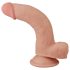 Lovetoy Sliding-Skin - realistični dildó, 21cm (prirodni izgled)