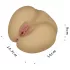 Lovetoy Streetgirl's - masturbator torzo vagina i anus - prirodna boja