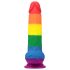 Lovetoy Prider - prirodni dildo s testisima - 20 cm (duga)