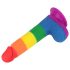 Lovetoy Prider - prirodni dildo s testisima - 20 cm (duga)