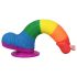 Lovetoy Prider - prirodni dildo s testisima - 20 cm (duga)