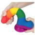 Lovetoy Prider - prirodni dildo s testisima - 20 cm (duga)