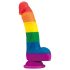 Lovetoy Prider - realistični silikonski dildo - 19cm (duga)