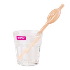 Lovetoy - pussy straw (prirodno)