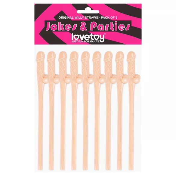 Lovetoy - realistična slamka za penis - natur