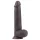 Lovetoy - dvoslojni dildo - realističan osjećaj - 23 cm - smeđa