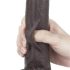 Lovetoy Sliding-Skin - dvostruka struktura dildo - 23cm (smeđa)