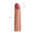 Lovetoy Pleasure X-tender - dodatak za penis - 19 cm (prirodan)