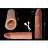 Lovetoy Pleasure X-tender - dodatak za penis - 19 cm (prirodan)