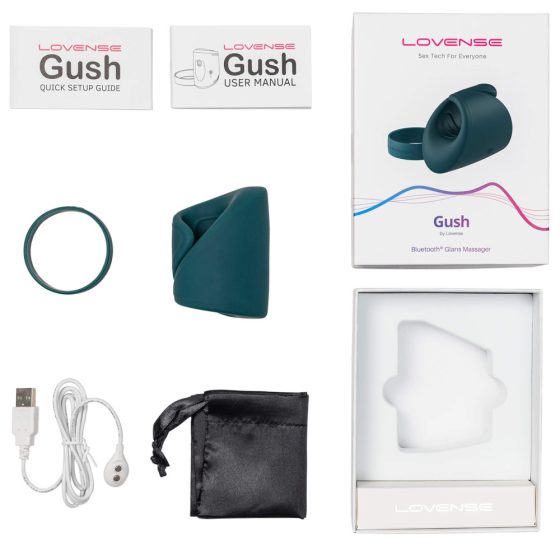 LOVEENSE Gush - pametni, punjivi vibrator za masažu penisa (siv)