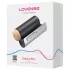 LOVENSE Solace Pro - pametni masturbator s pokretnim klipom (crni)
