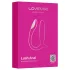 Lovense Lush Anal - analni vibrator s upravljanjem putem aplikacije, s LED svjetlom - ružičasti