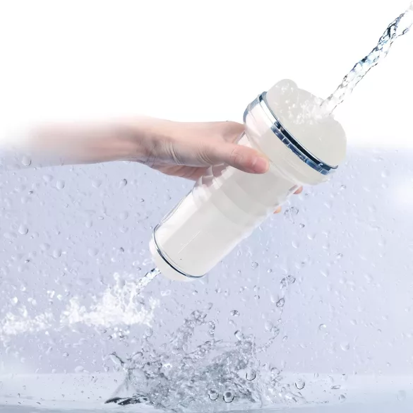 Tracy's Dog Crystal - realistična umjetna vagina masturbator - prozirno