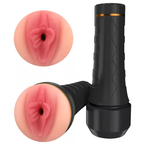 Tracy's Dog - masturbator s realističnom vaginom - crna/prirodna