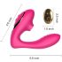 Tracy's Dog 2 - Zračni pulsirajući 2u1 vibrator (ružičasti)