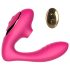 Tracy's Dog 2 - Zračni pulsirajući 2u1 vibrator (ružičasti)