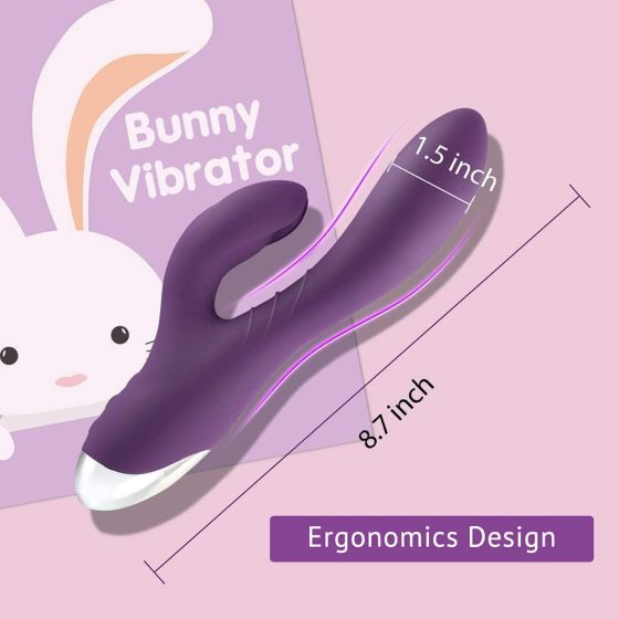 Tracy's Dog Rabbit - vodootporni vibrator za klitoris na baterije (ljubičasti)