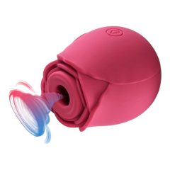   Tracy's Dog Rose - stimulator klitorisa na baterije, vodootporan zračni val (crveni)