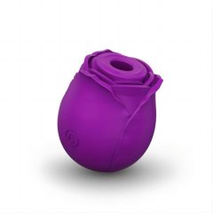   Tracy's Dog Rose - stimulator klitorisa s vodootpornim zračnim valom na baterije (ljubičasti)