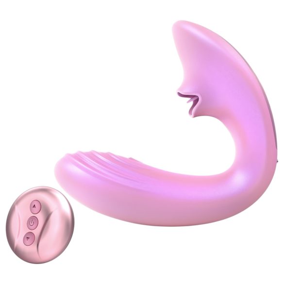 Tracy's Dog OG Lick - G-točka vibrator i klitoralni stimulator (ružičasto)