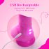 Tracy's Dog Jelivoy-Mid - realistični vibrator - 20 cm (ružičasti)