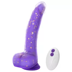   Tracy's Dog Jelivoy - realistični vibrator - 22 cm - ljubičasta