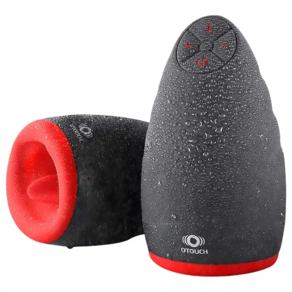 OTOUCH Chiven 2 - muški masturbator s vibracijom - crni - punjivi