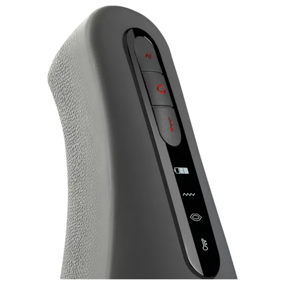 OTOUCH - muški masturbator s vakuumskom stimulacijom - crni - punjivi