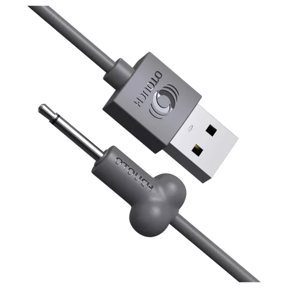 OTOUCH - muški masturbator s vakuumskom stimulacijom - crni - punjivi