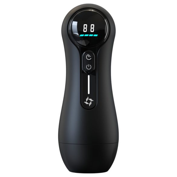 Leopard - masturbator s vakuumom - crna