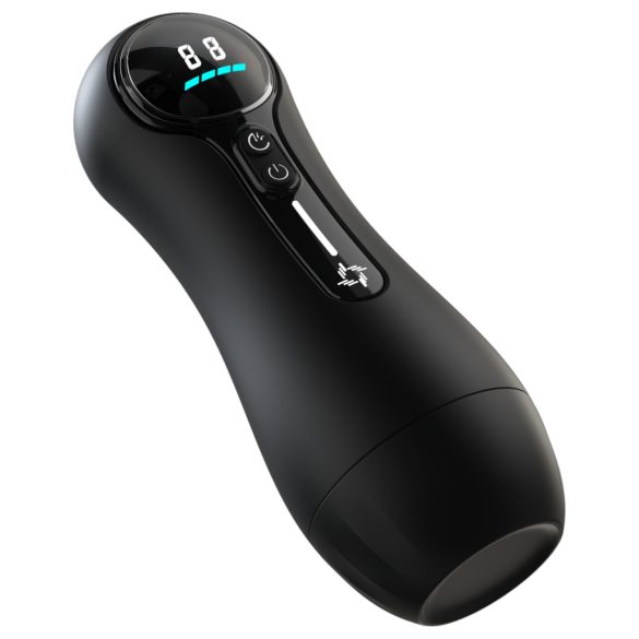 Leopard - masturbator s vakuumom - crna