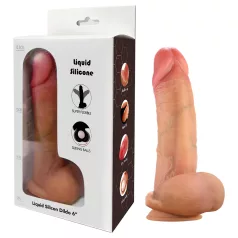   FeelSkin - ultra realističan dildo s testisima (naturalan, 12,5 cm)