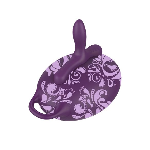 Bouncy Bliss Classic - napuhavajući jastuk vibrator (ljubičasti)